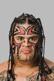Foto de Edward Fatu interpretando a Umaga en WWE No Way Out 2008