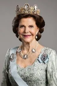 Retrato de Queen Silvia of Sweden