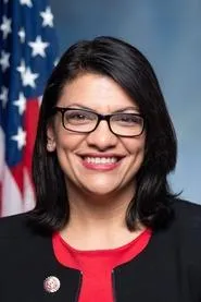 Retrato de Rashida Tlaib