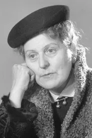 Foto de Ruth Baldor interpretando a Frau von Kohlen en Der Hauptmann von Köln