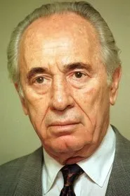 Retrato de Shimon Peres