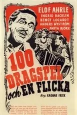 Póster de 100 dragspel och en flicka