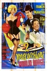 Póster de 2 mattacchioni al Moulin Rouge