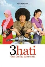 Póster de 3 Hati Dua Dunia Satu Cinta