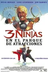 Póster de 3 ninjas en el parque de atracciones