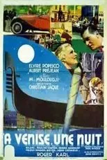 Póster de À Venise, une nuit