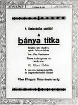 Póster de A bánya titka