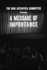 Póster de A Message of Importance