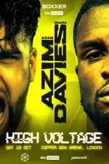 Póster de Adam Azim vs. Ohara Davies