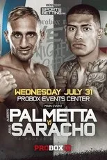 Póster de Alberto Palmetta vs. Jesus Saracho