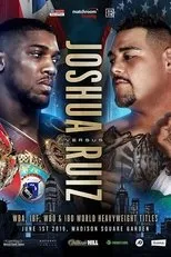 Póster de Anthony Joshua vs. Andy Ruiz Jr.