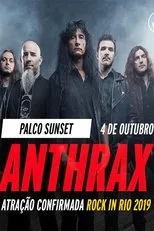 Póster de Anthrax - Rock in Rio 2019