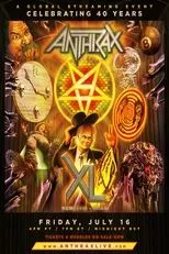 Póster de Anthrax: 40th Anniversary Livestream