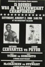Póster de Antonio Cervantes vs. Aaron Pryor