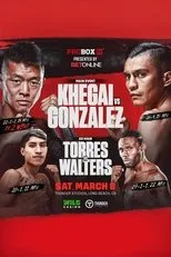 Póster de Arnold Khegai vs. Joet Gonzalez