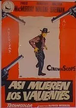 Póster de Así mueren los valientes