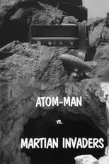 Póster de Atom Man vs. Martian Invaders