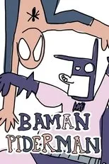 Póster de Baman piderman - Watch da marathon