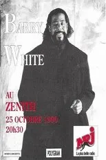 Póster de Barry White - Zenith de Paris