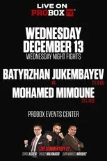 Póster de Batyrzhan Jukembayev vs. Mohamed Mimoune