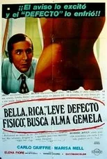 Póster de Bella, rica, con leve defecto físico