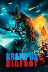 Póster de Bigfoot vs Krampus