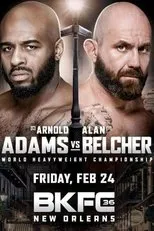 Póster de BKFC 36: Adams vs. Belcher