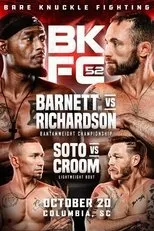 Póster de BKFC 52: Barnett vs. Richardson