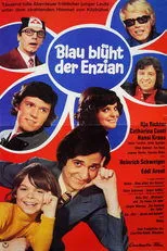 Póster de Blau blüht der Enzian