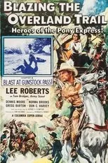Póster de Blazing the Overland Trail