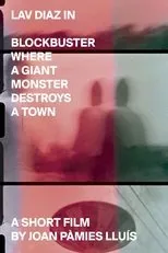Póster de Blockbuster Where a Giant Monster Destroys a Town