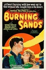 Póster de Burning Sands