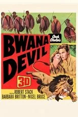 Póster de Bwana, diablo de la selva