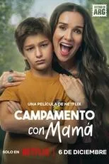 Póster de Campamento con mamá