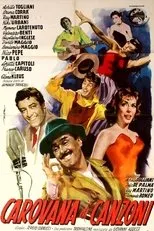 Póster de Carovana di canzoni