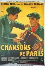 Póster de Chansons de Paris