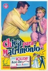 Póster de Chica para matrimonio