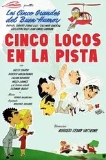 Póster de Cinco locos en la pista