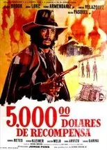Póster de Cinco mil dolares de recompensa