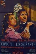 Póster de Como tú lo soñaste