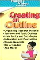 Póster de Creating An Outline
