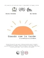 Póster de Cuando cae la tarde