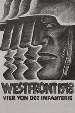 Póster de Cuatro de infantería (Westfront 1918)