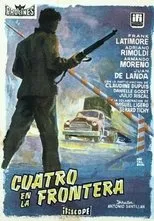 Póster de Cuatro en la frontera