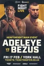 Póster de David Adeleye vs. Dmytro Bezus