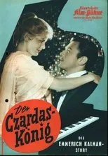Póster de Der Czardas-König