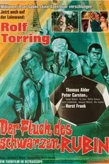 Póster de Der Fluch des schwarzen Rubin