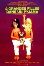 Póster de Deux grandes filles dans un pyjama