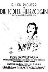 Póster de Die tolle Herzogin