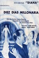 Póster de Diez días millonaria